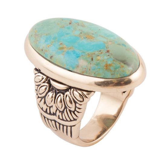 Anello Agave in Turchese autentico