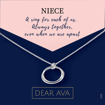 Always Together - Niece | Women's Giftable Necklace
