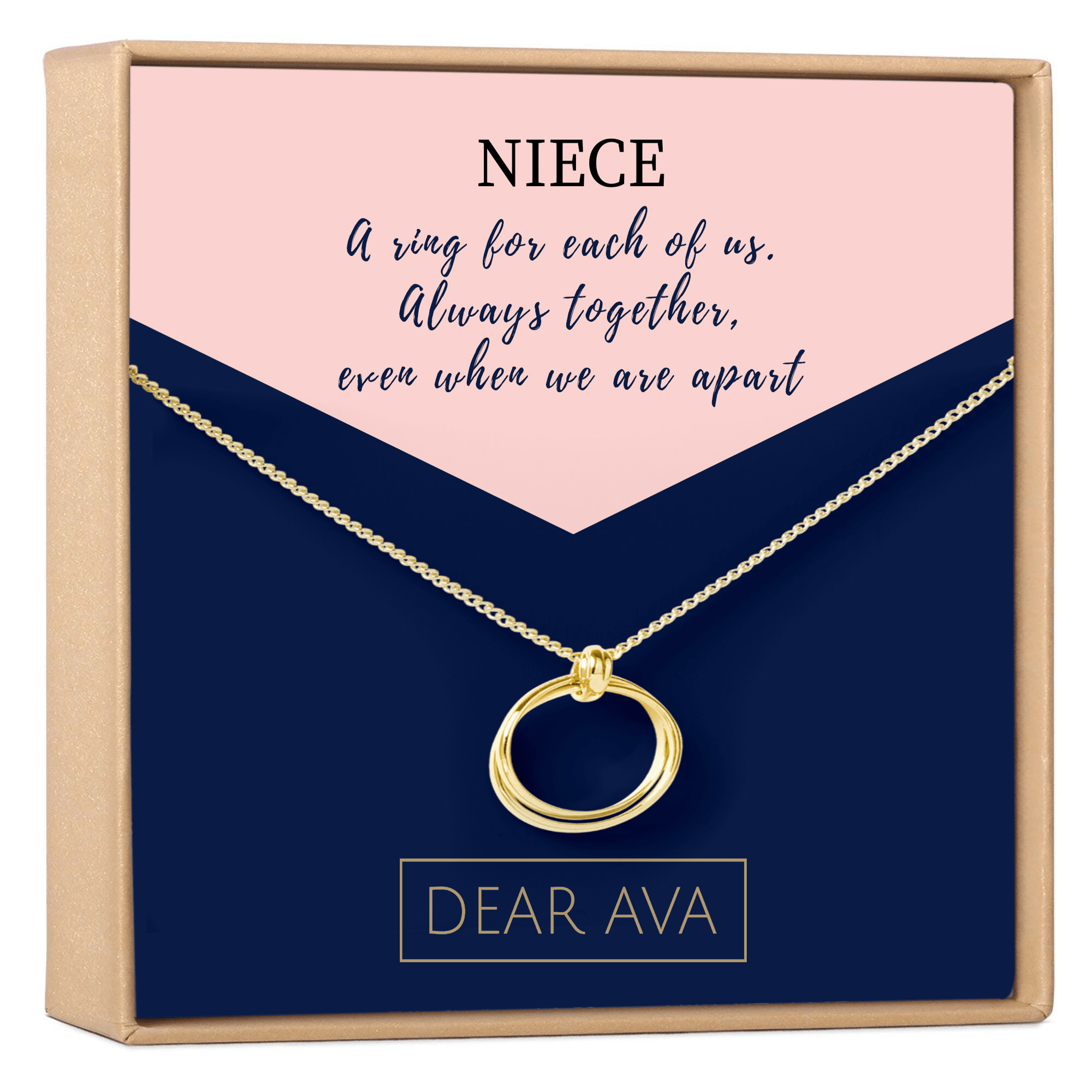 Always Together - Niece | Women's Giftable Necklace
