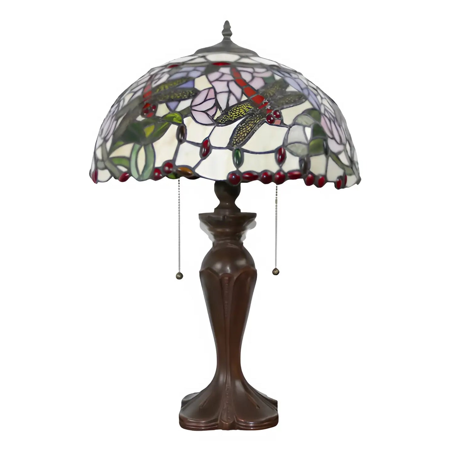 Amerikansk glas Tiffany-lampa | Bordsskiva