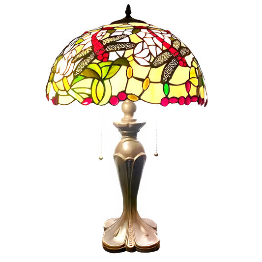 Amerikansk glas Tiffany-lampa | Bordsskiva