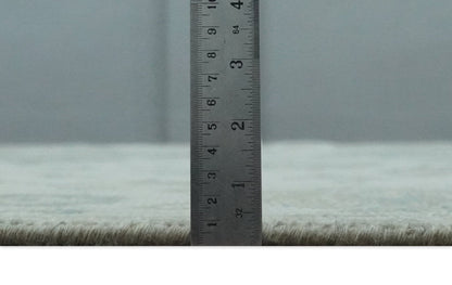 Antique Design Medallion Earthy Ivory and Camel 8x10 wool Area Rug