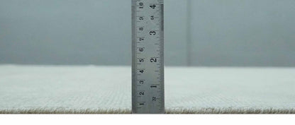 Antique look Beige and Gray Hand Knotted Oriental Oushak 8x10 wool Area Rug