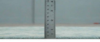 Antique Style Ivory and Gray Hand Knotted Traditional Oushak 2x4 wool Bedside Rug