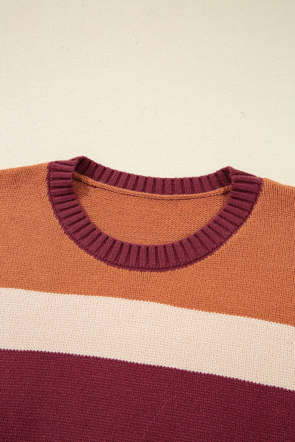 Noelle kariertes Strickpullover