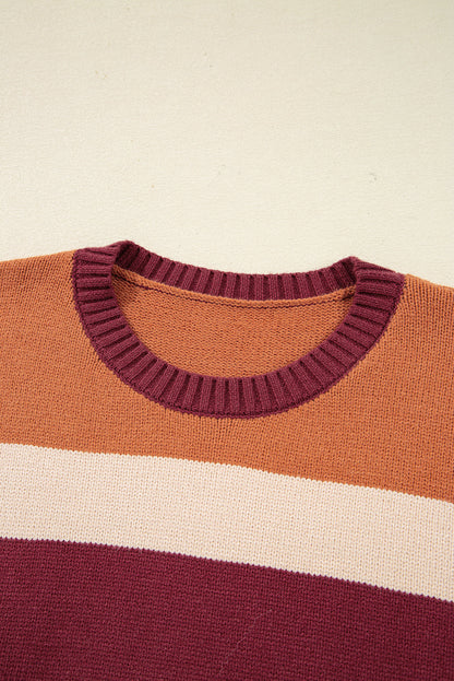 Noelle kariertes Strickpullover