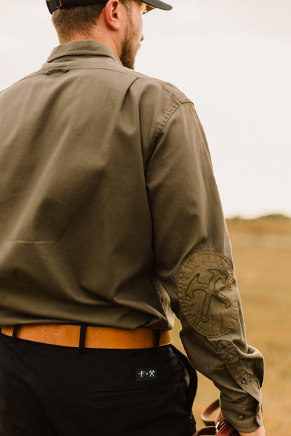 Jack Carr x Ball and Buck Jagershemd - Ranger Groen