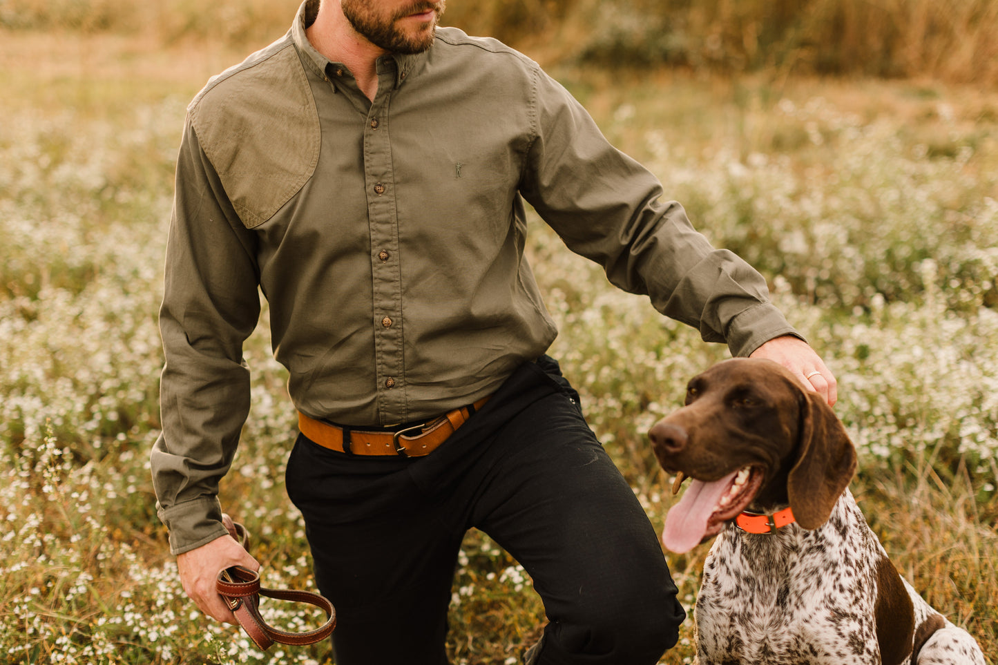 Jack Carr x Ball and Buck Jagershemd - Ranger Groen