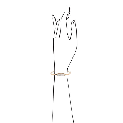 Braccialetto Bianco in Howlite Back to Basics