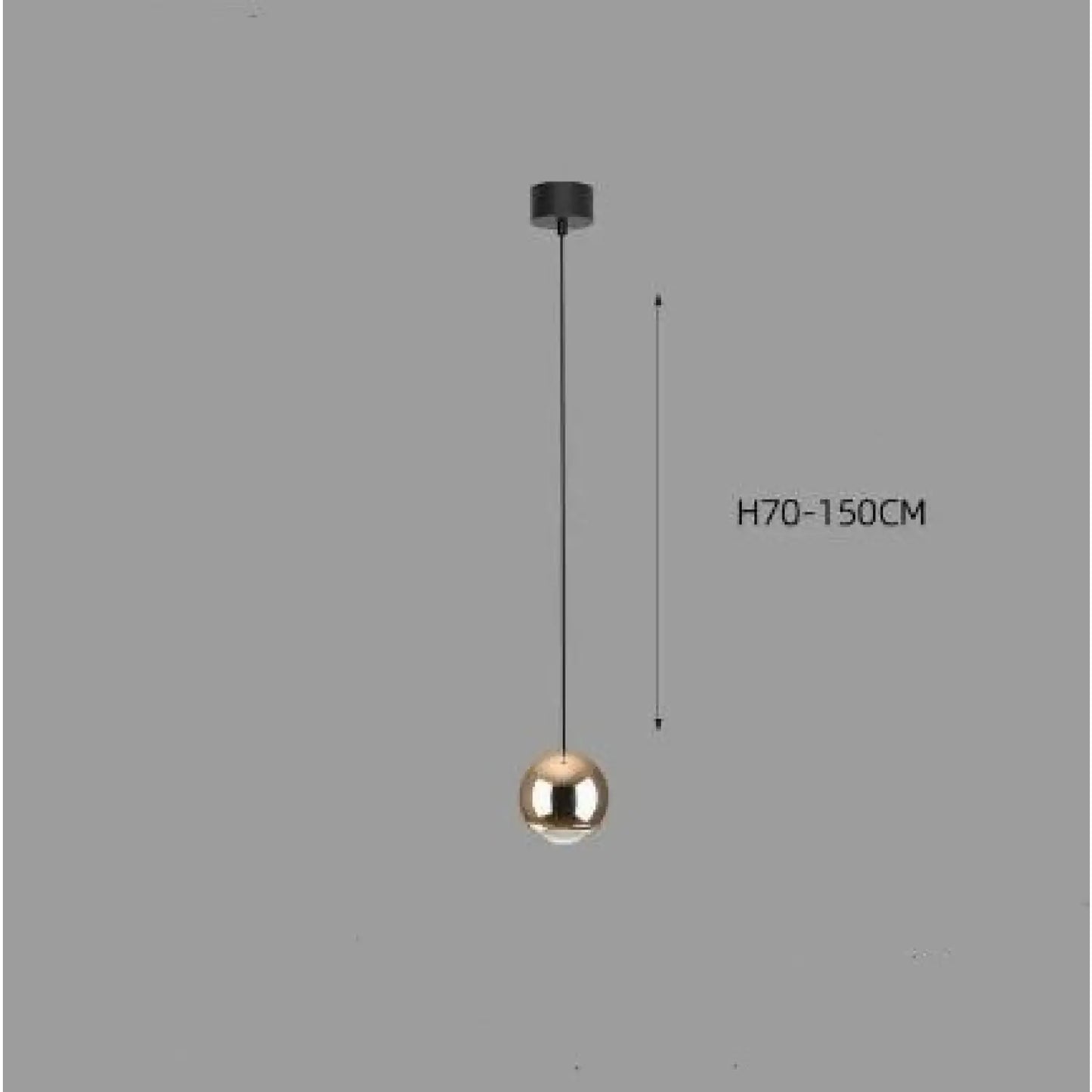 Klotpendellampa för vardagsrum med elegant modern design