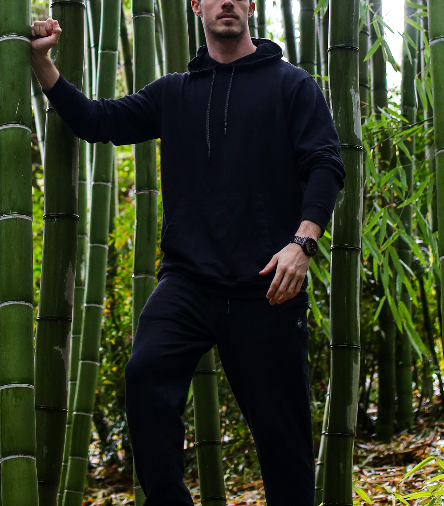 Bamboo Element Kapuzenpullover
