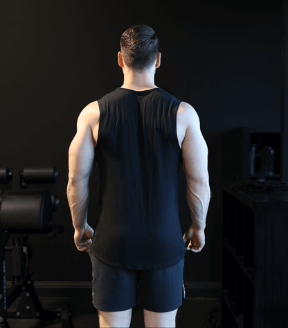 Bamboo Aerotech Tank - Heather Grijs