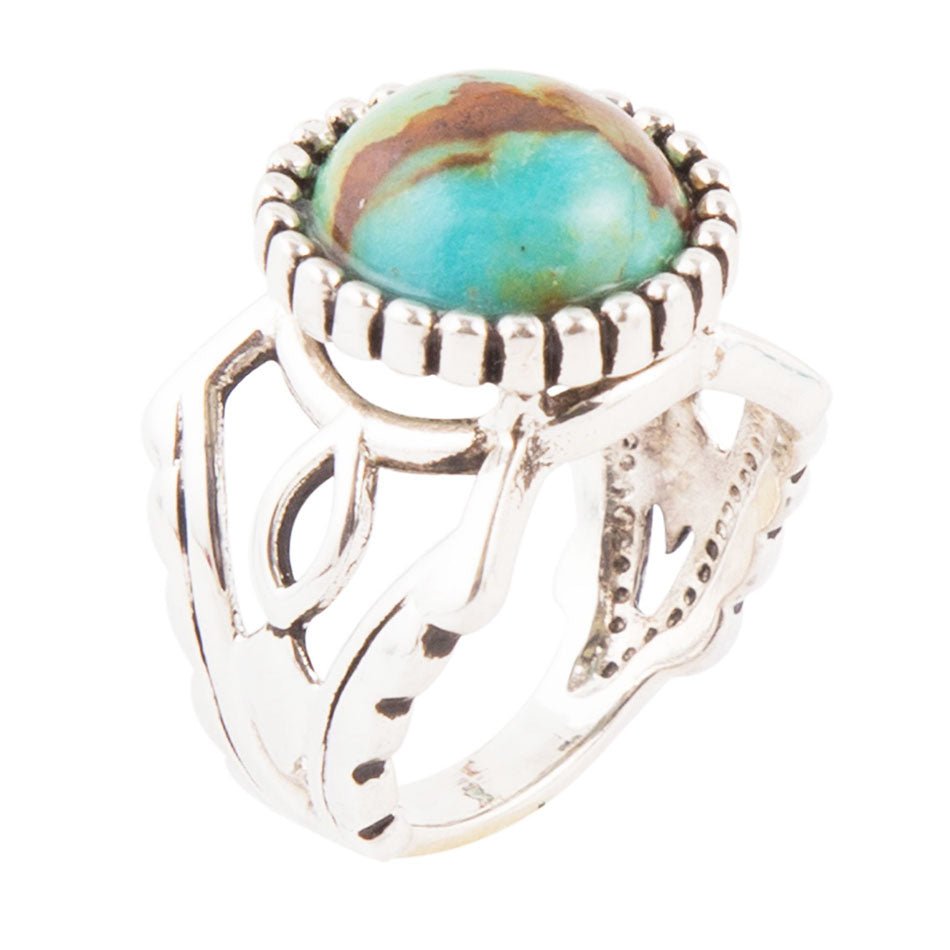 Blessing Blau Türkis und Sterlingsilber Ring