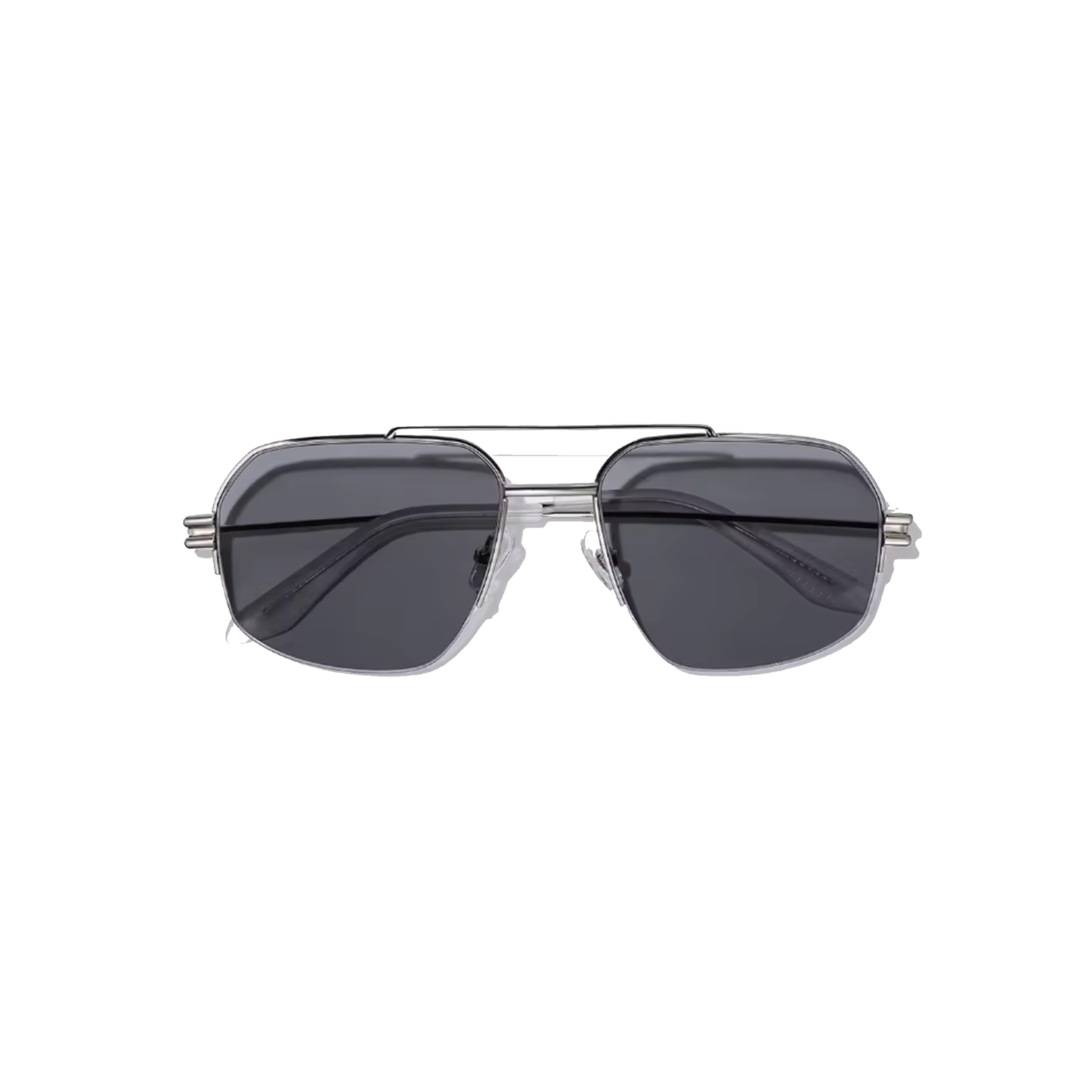 Bold Black Aviator Sunglasses