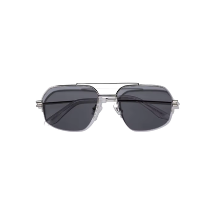 Bold Black Aviator Sunglasses