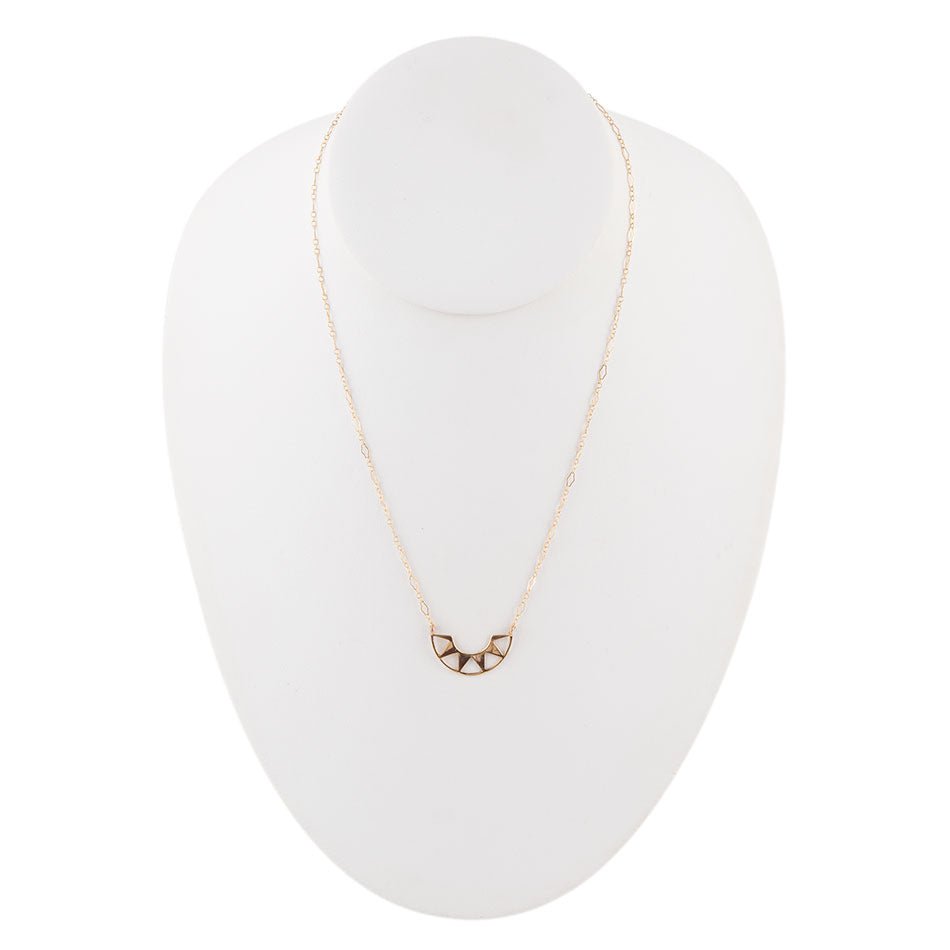 Collana Mezza Luna di Bronzo