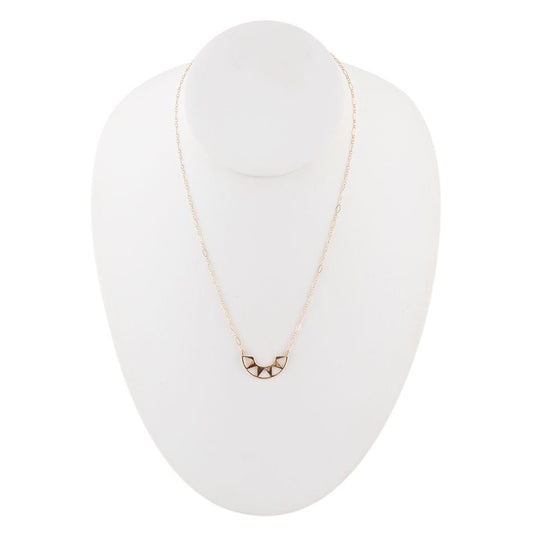 Collana Mezza Luna di Bronzo
