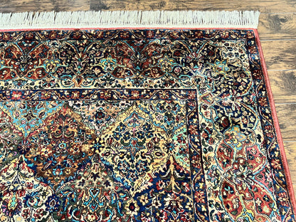 Karastan Multicolor Panel Kirman Rug #717, Wool Karastan Rug 12 x 16, Extra Large Karastan Area Rug, Original Karastan Collection 700 Series