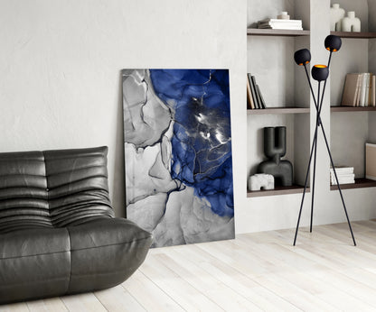 Arte en vidrio Blue Marble