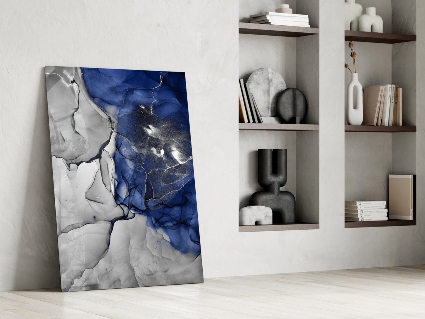 Arte en vidrio Blue Marble