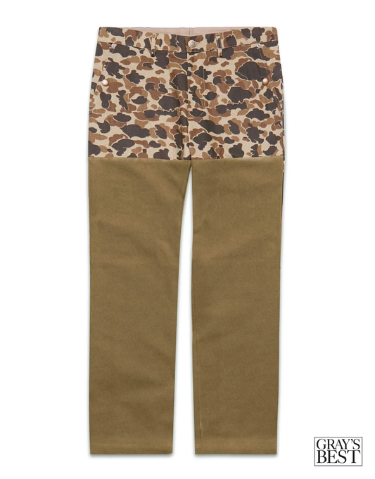 Midweight veldbroek - 17oz gewaxte camo
