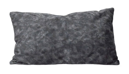 Charcoal Square and Lumbar Luxury Velvet Pillow | TRDPL03