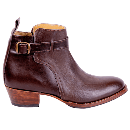 Charmer Leder-Stiefeletten