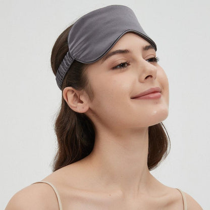 Charmeuse silke sovemaske