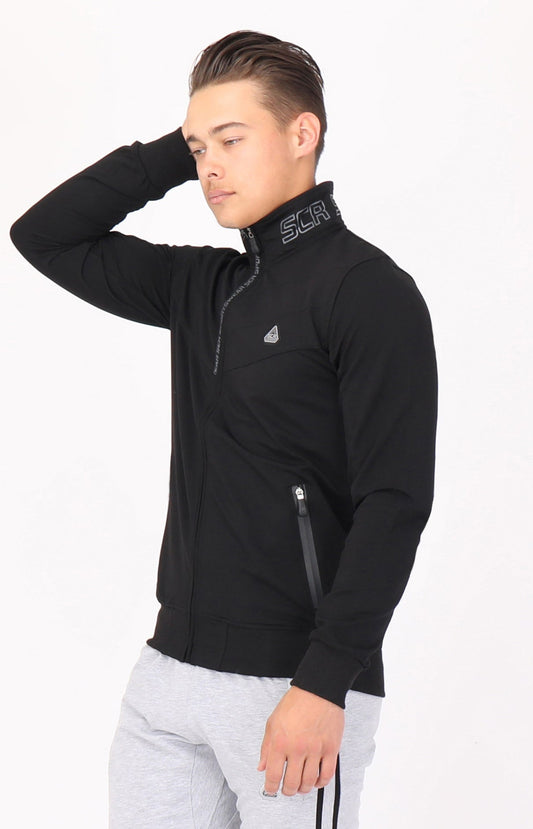 Comfortabele full-zip sweatshirt voor de hele dag