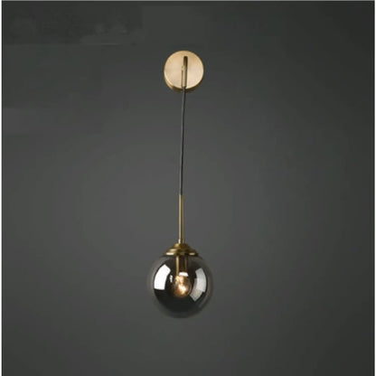 Samtida modern hängande lampa perfekt för sovrumsutrymmen