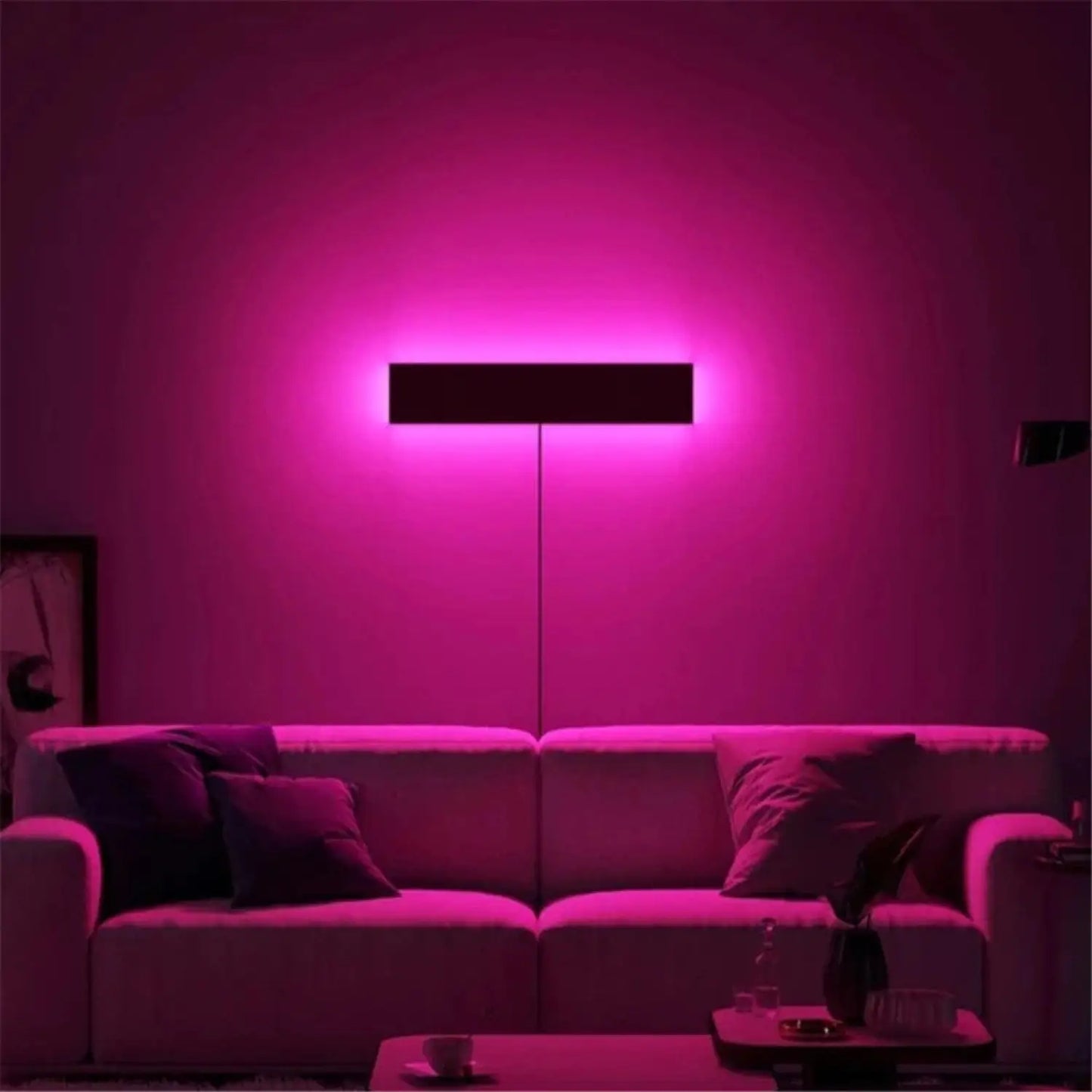 Kreativa LED-vägglampor i lådform för sovrum och modern look