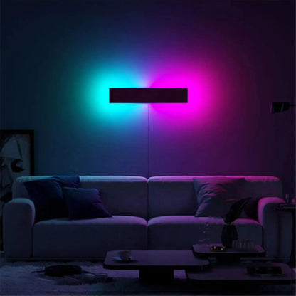 Kreativa LED-vägglampor i lådform för sovrum och modern look