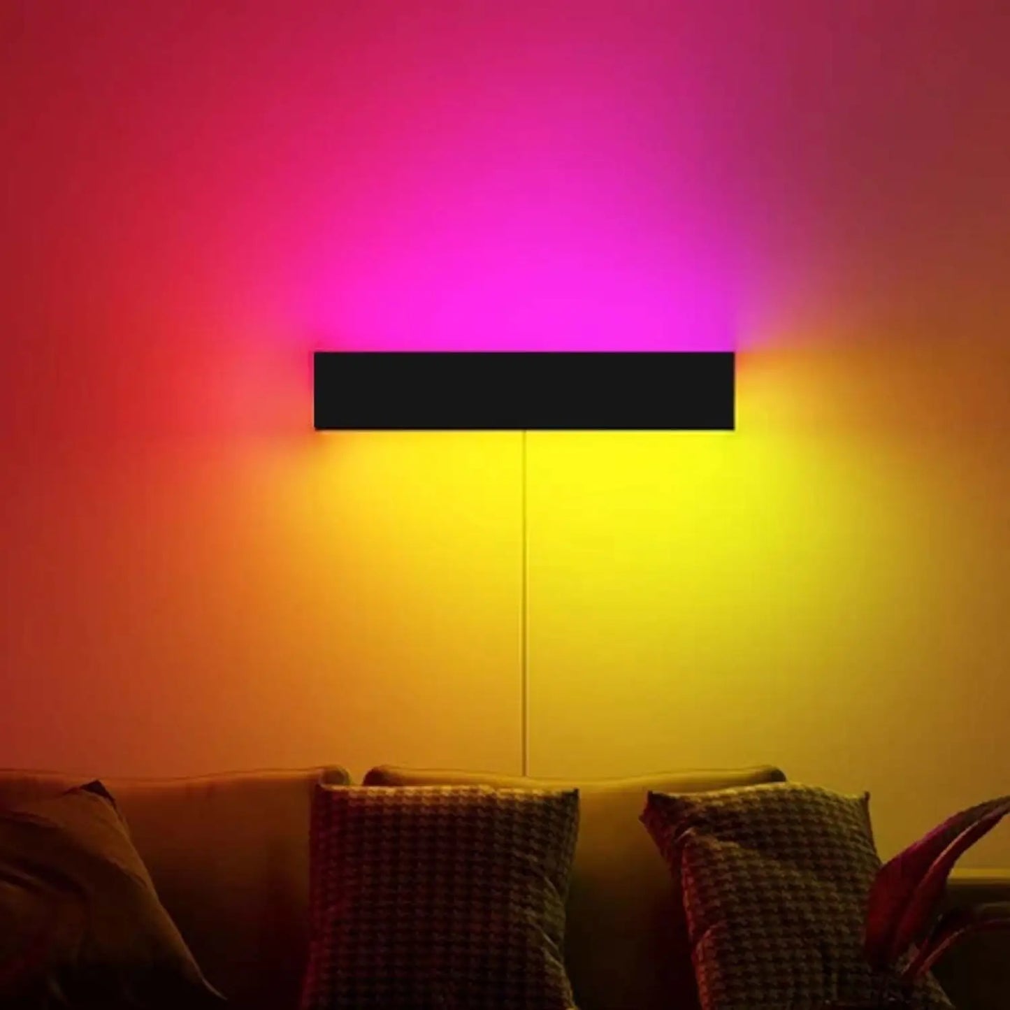 Kreativa LED-vägglampor i lådform för sovrum och modern look