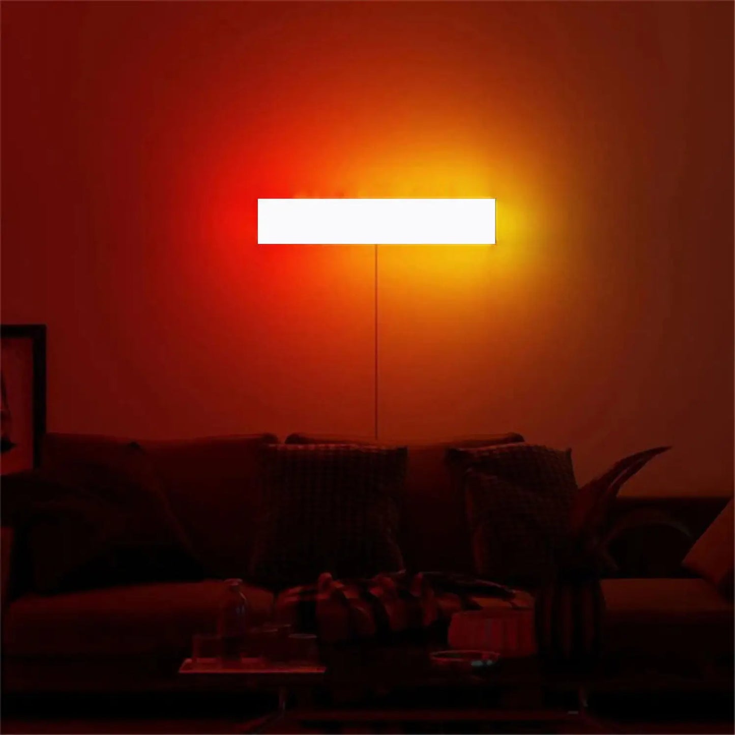 Kreativa LED-vägglampor i lådform för sovrum och modern look