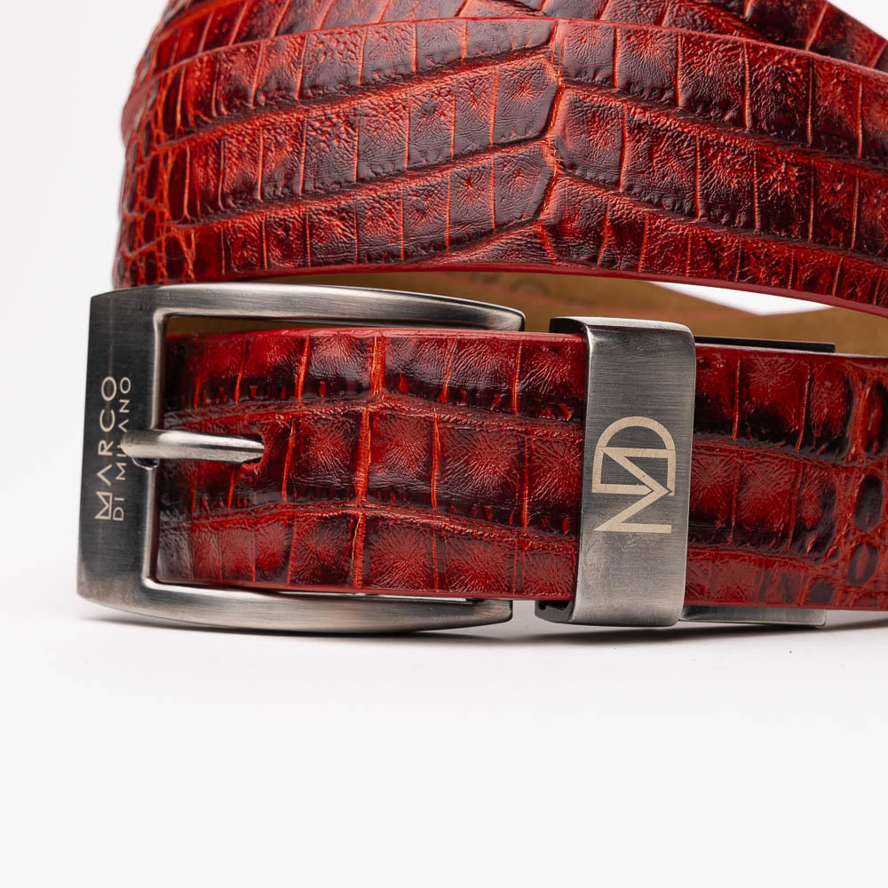 Riccardo Belt Antique Red