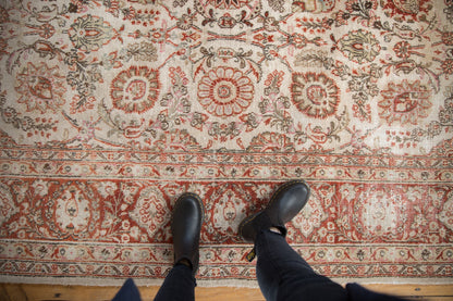 8x11 Vintage Distressed Meshed Carpet