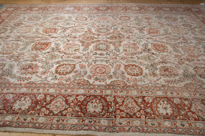 8x11 Vintage Distressed Meshed Carpet