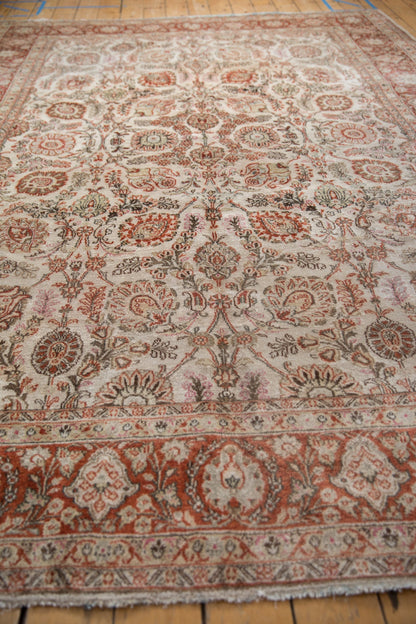 8x11 Vintage Distressed Meshed Carpet