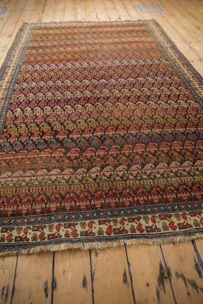 5.5x9 Antique Fine Bijar Carpet