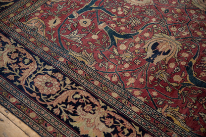 7x10.5 Antique Fine Tabriz Carpet