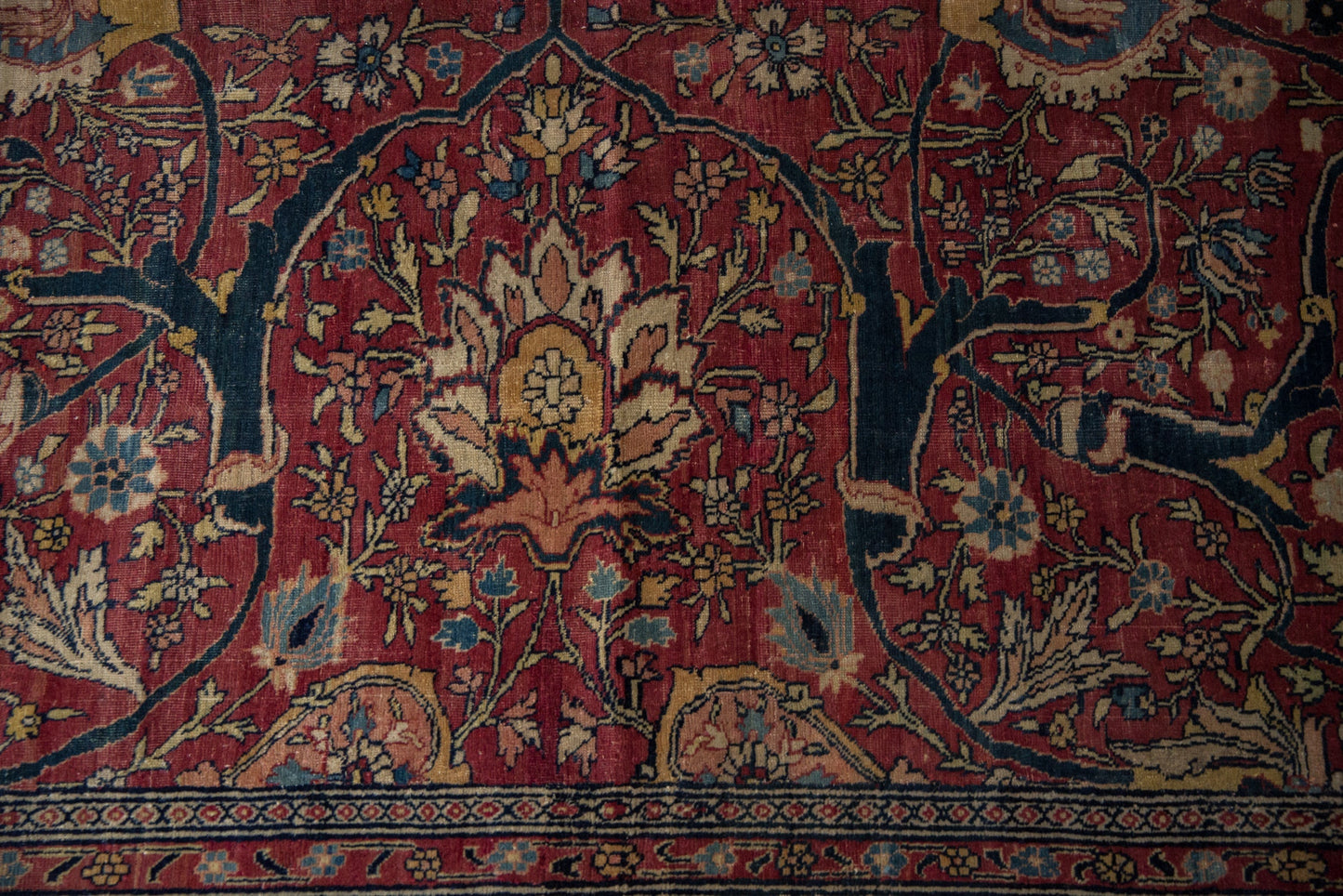 7x10.5 Antique Fine Tabriz Carpet