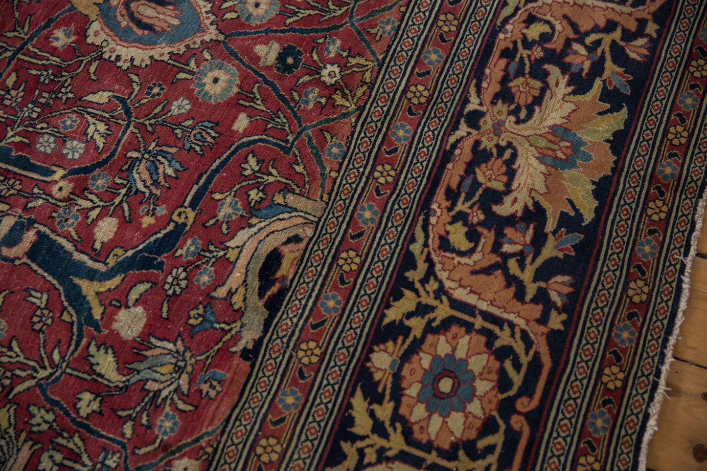 7x10.5 Antique Fine Tabriz Carpet