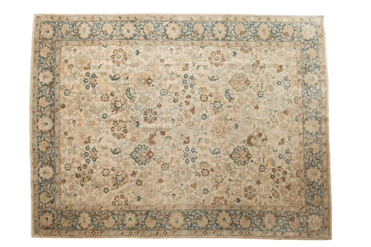 9x12 Vintage Distressed Tabriz Carpet
