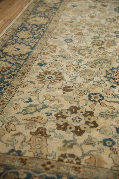 9x12 Vintage Distressed Tabriz Carpet