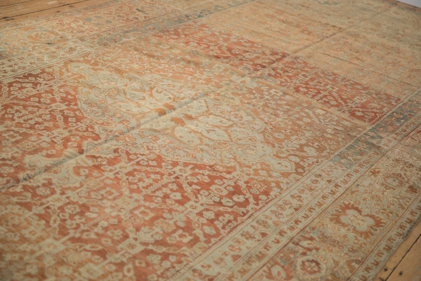 7x16.5 Vintage Fine Distressed Malayer Carpet