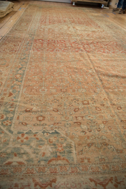 7x16.5 Vintage Fine Distressed Malayer Carpet