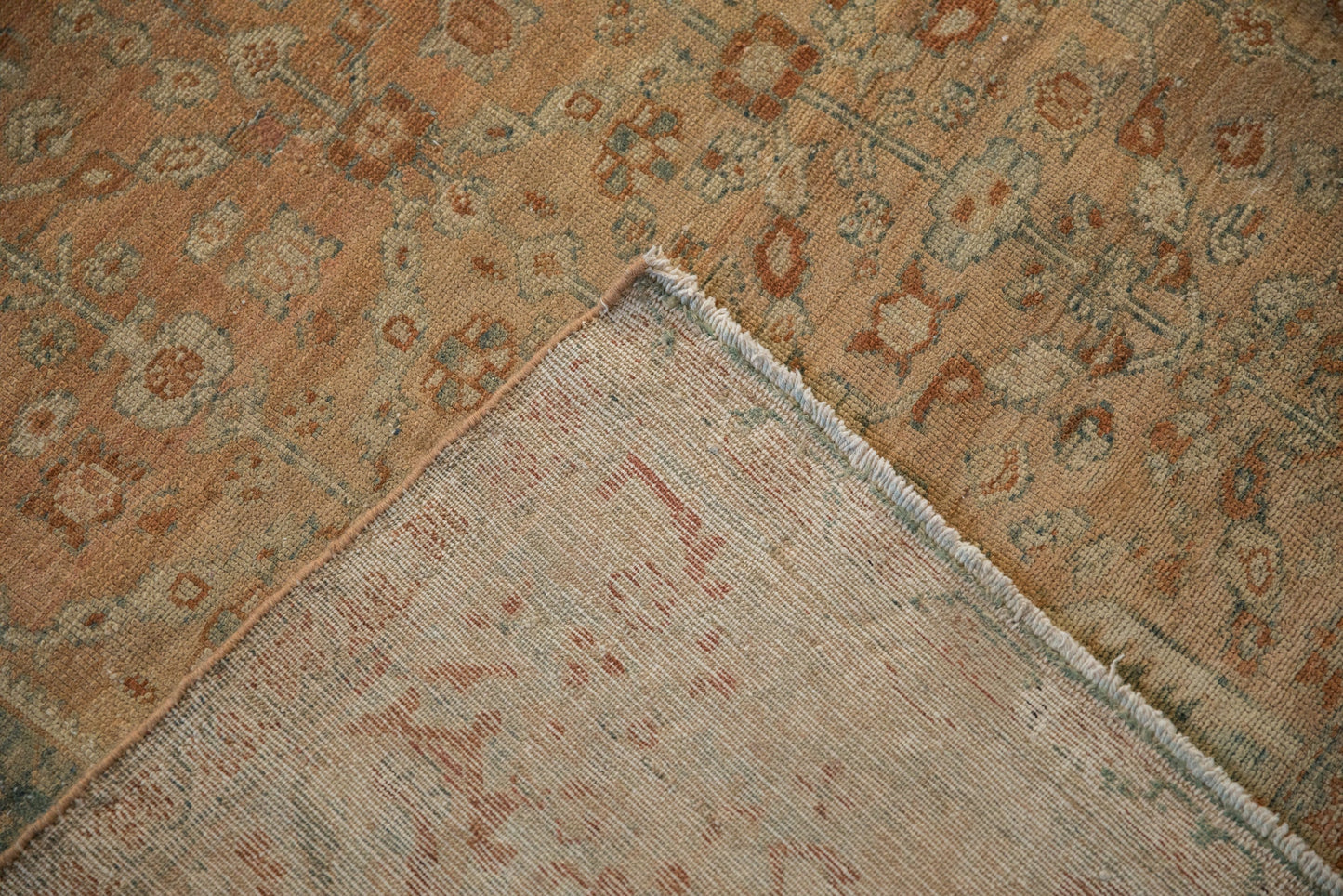 7x16.5 Vintage Fine Distressed Malayer Carpet