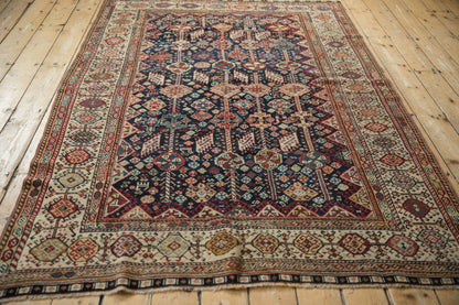5.5x7.5 Antique Fine Qashqai Carpet