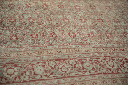 6x10 Vintage Distressed Tabriz Carpet