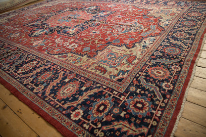10x14 Vintage Heriz Carpet